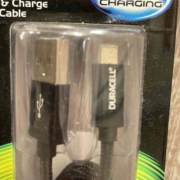 Duracell Rechargeable Hi Performance Fast Charging Sync & Charge USB Cable - Picture 3 of 13
